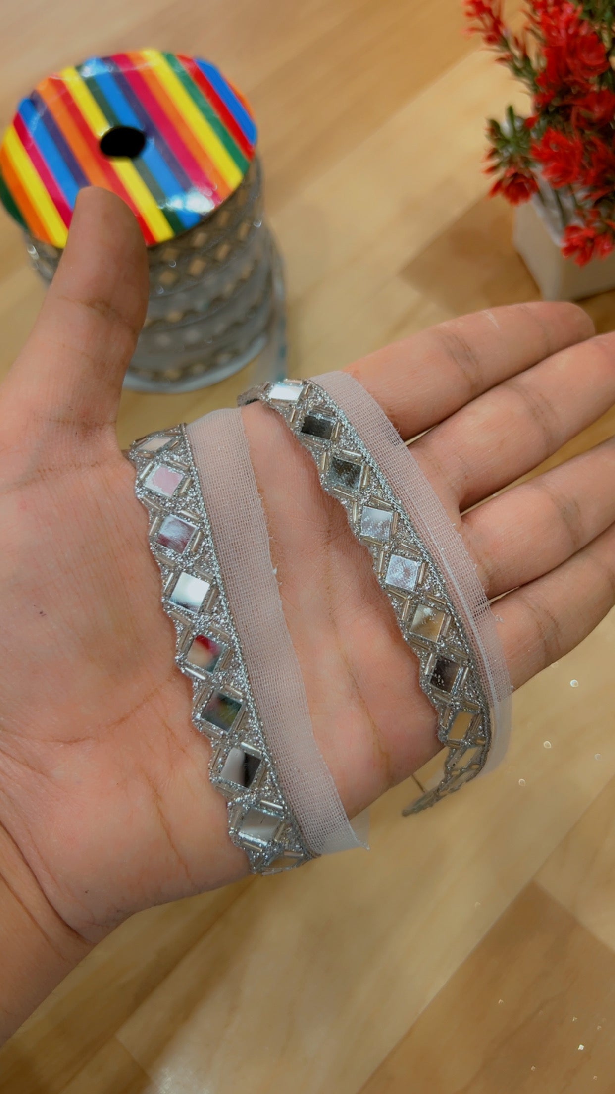 Premium Silver Mirror Yard 9 Meters